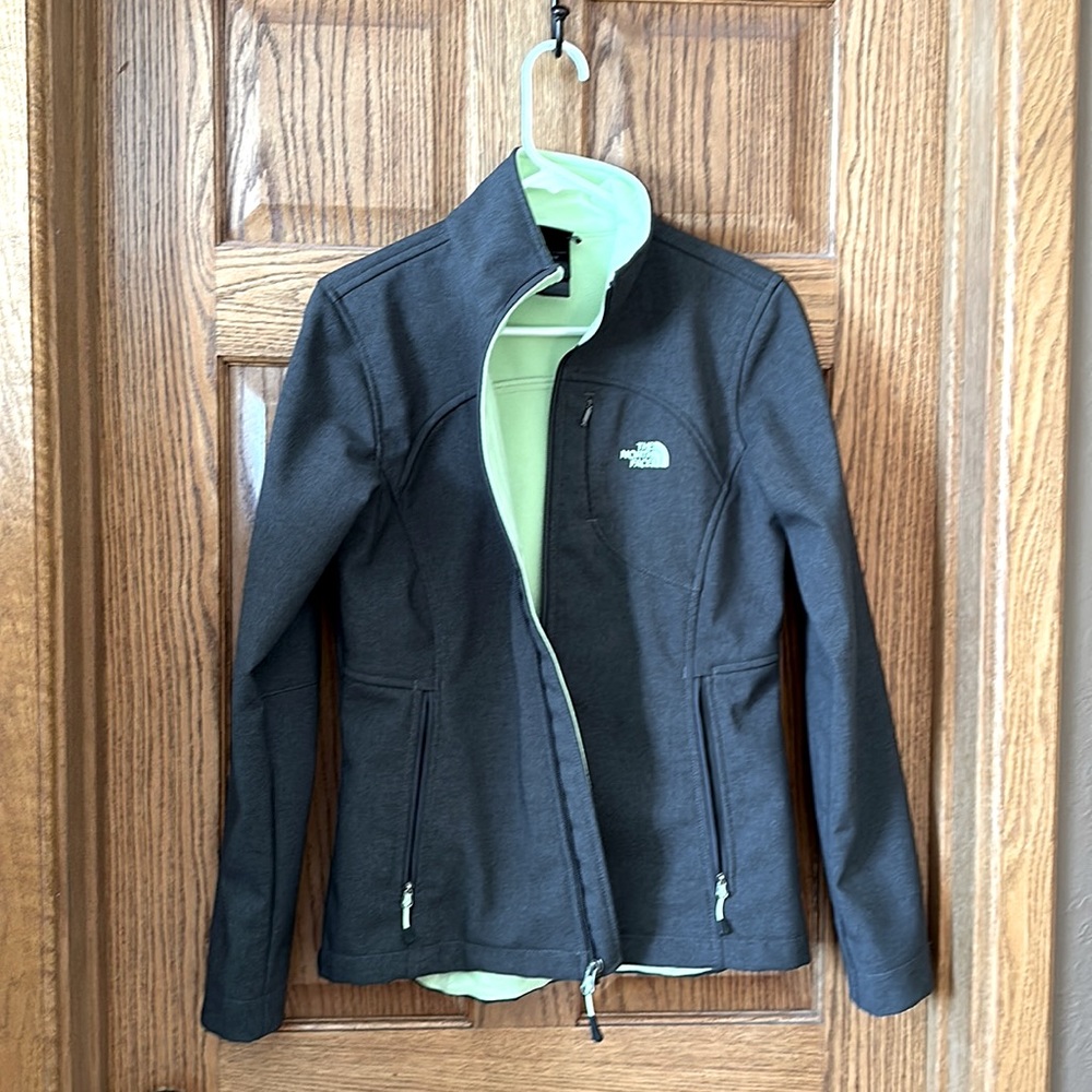 North Face fleece-lined wind-stopper jacket